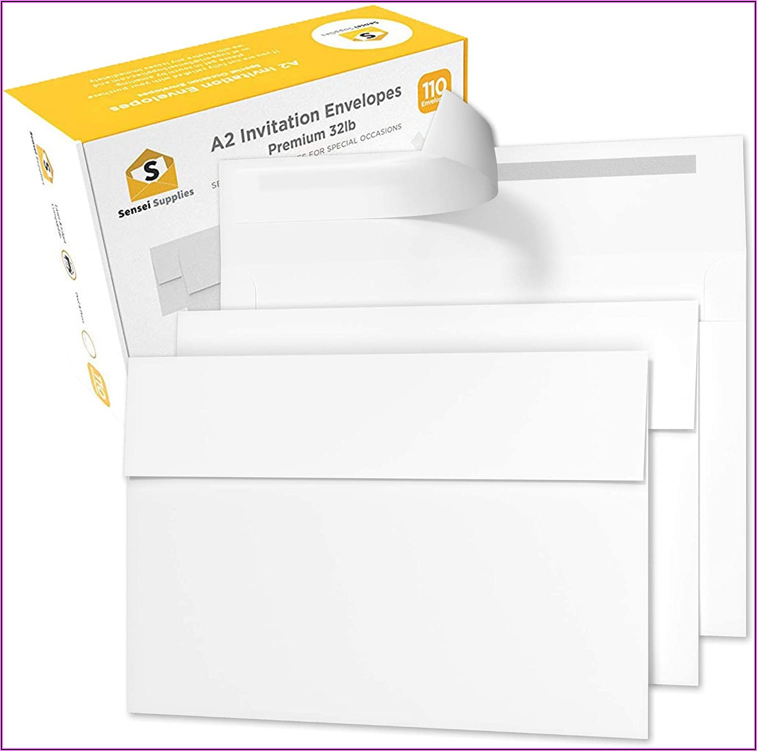 4 X 5 White Envelopes