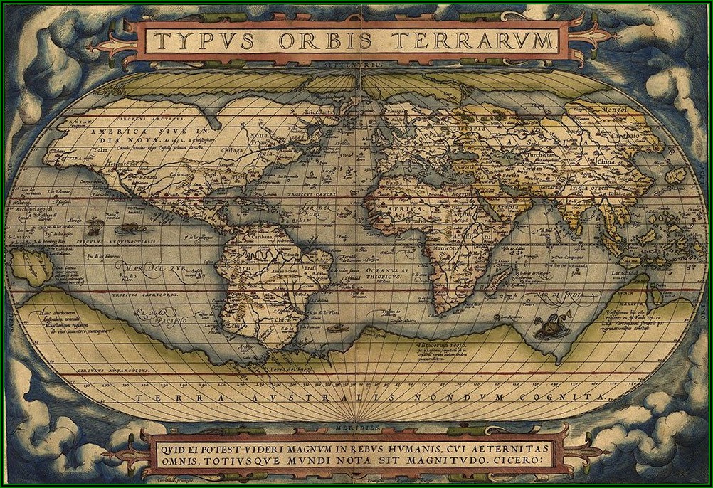 Abraham Ortelius World Map