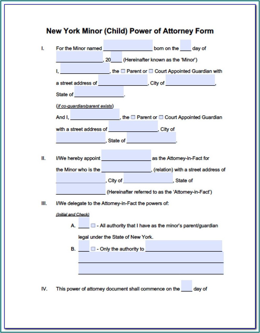 California General Power Of Attorney Fillable Form