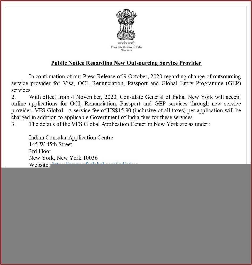 Consulate General Of India Tourist Visa Application Form