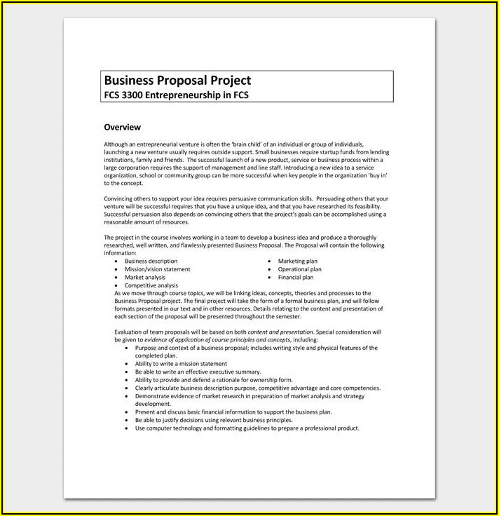 Download Free Marketing Proposal Template