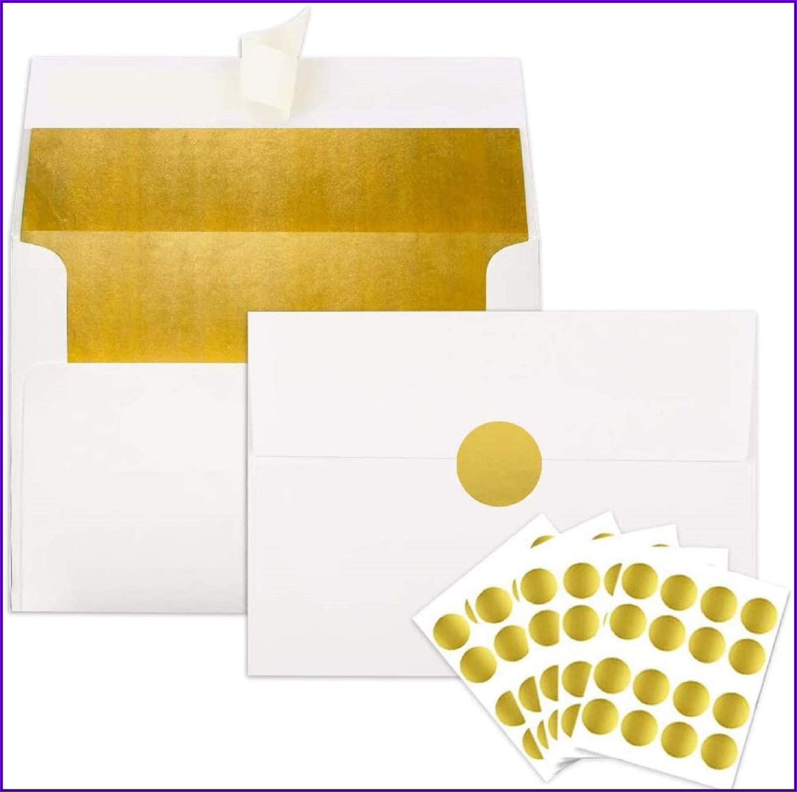 Foil Lined Invitation Envelopes A7