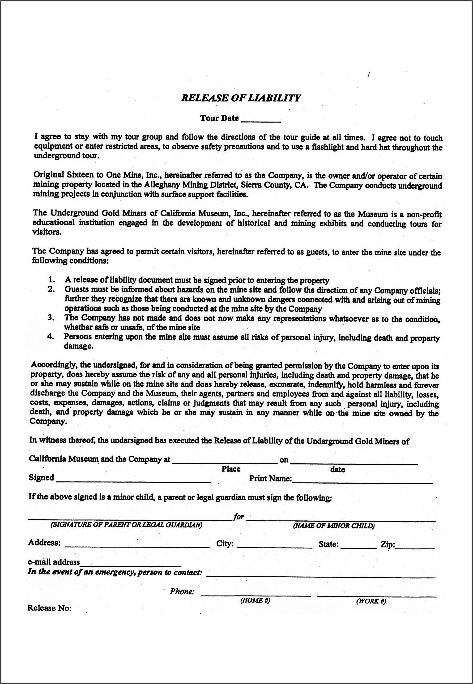 Free Legal Form Templates