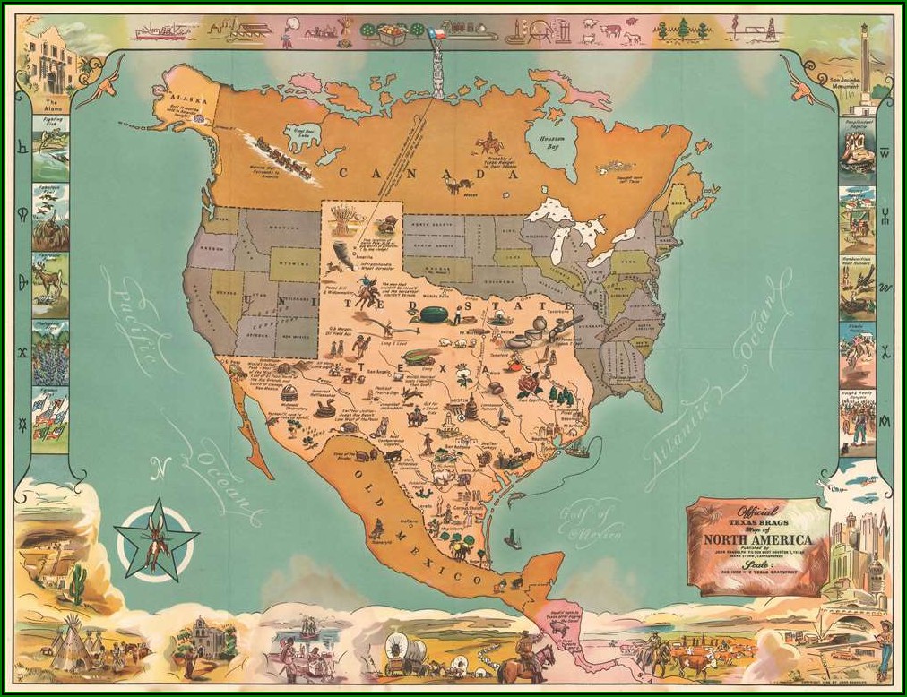 Historic Texas Maps For Sale