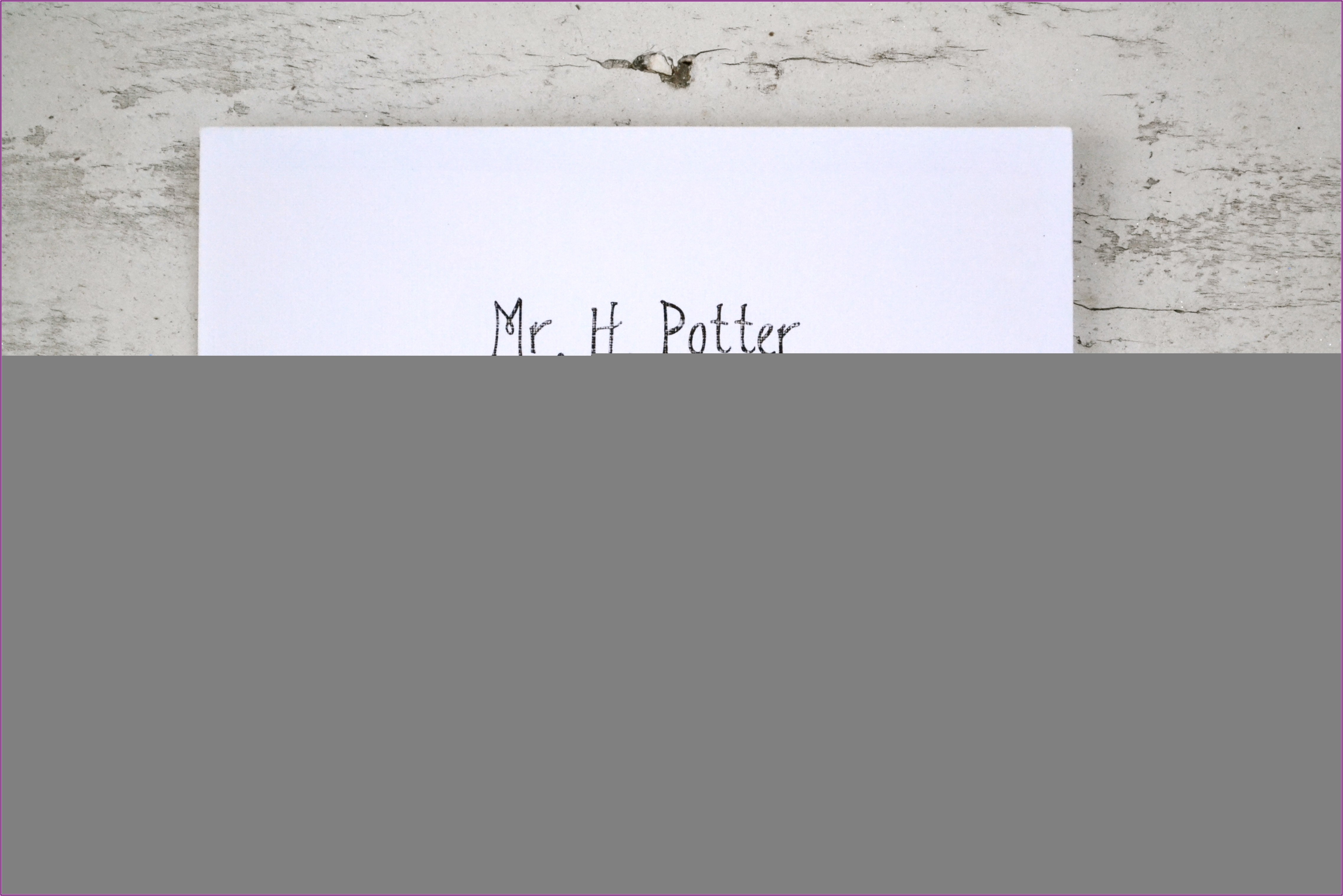 Hogwarts Letter Envelope Template Printable