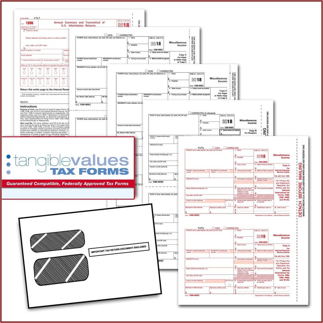 Irs Substitute Form 1099 Misc