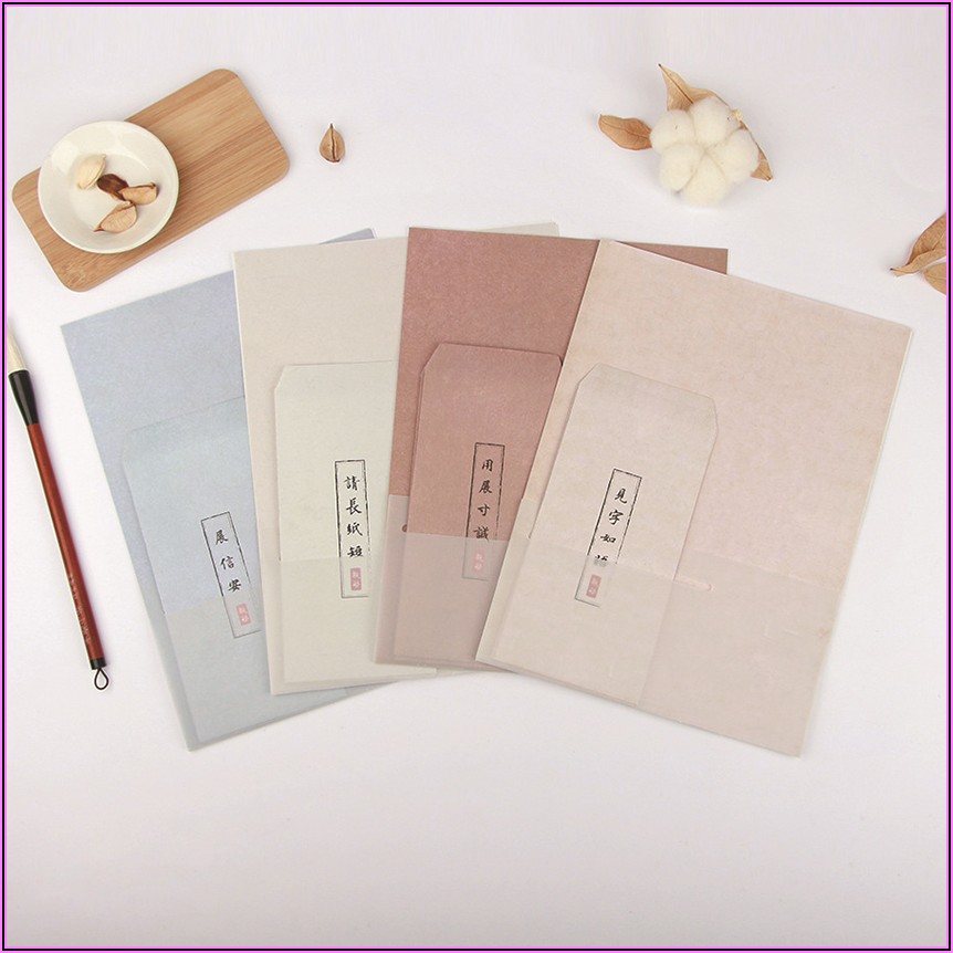 Letter Writing Stationery With Envelopes