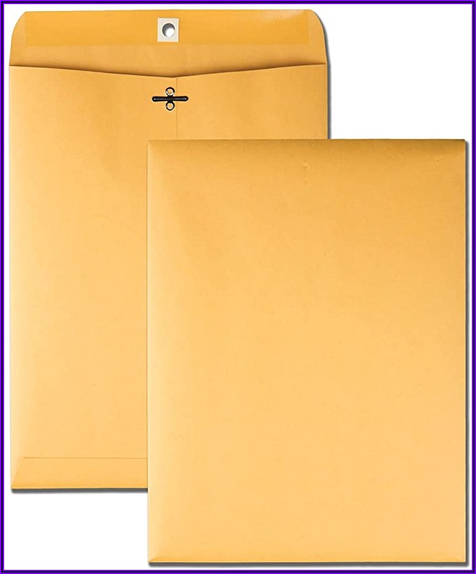 Office Depot White Clasp Envelopes