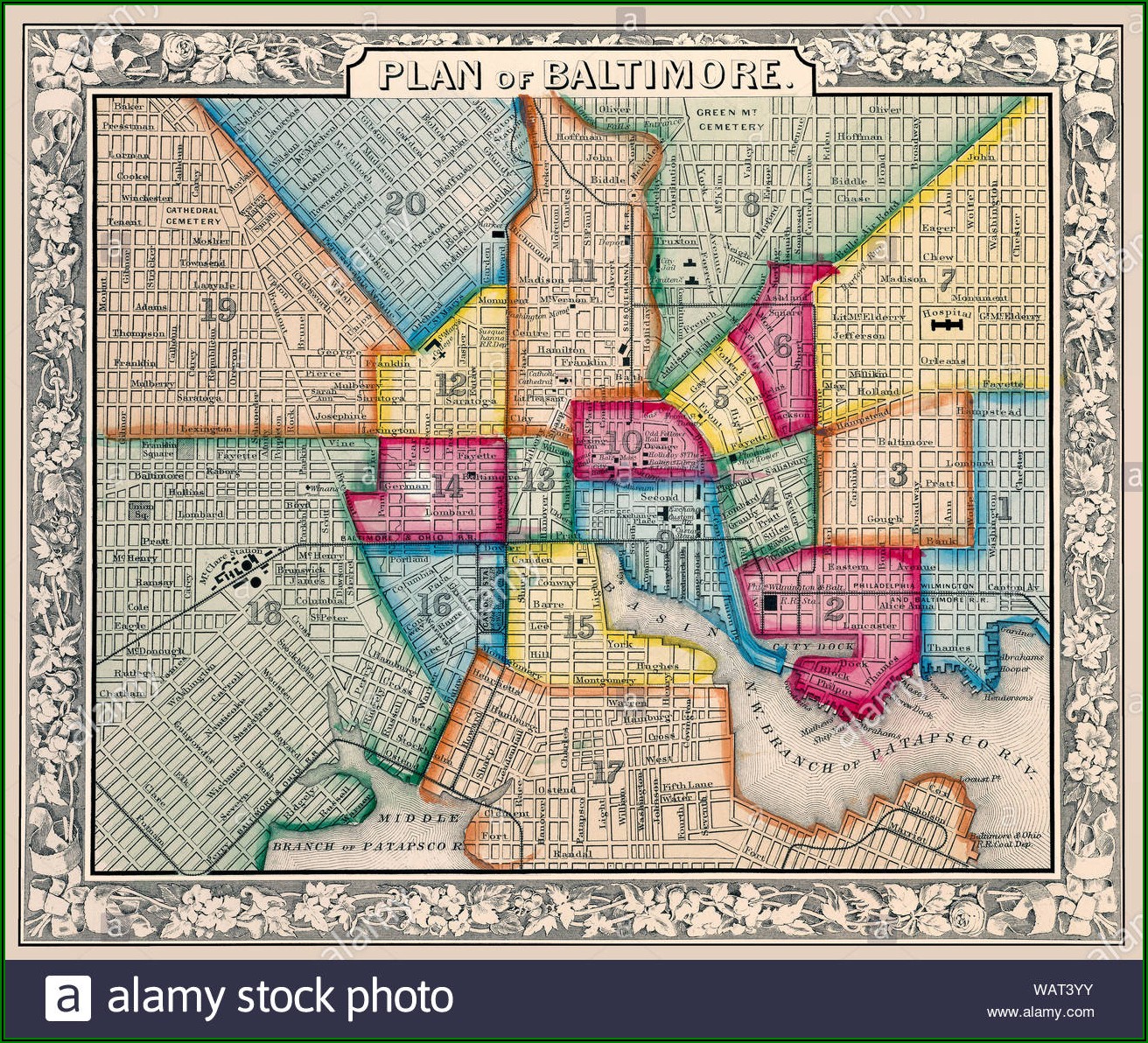 Old Baltimore Street Maps