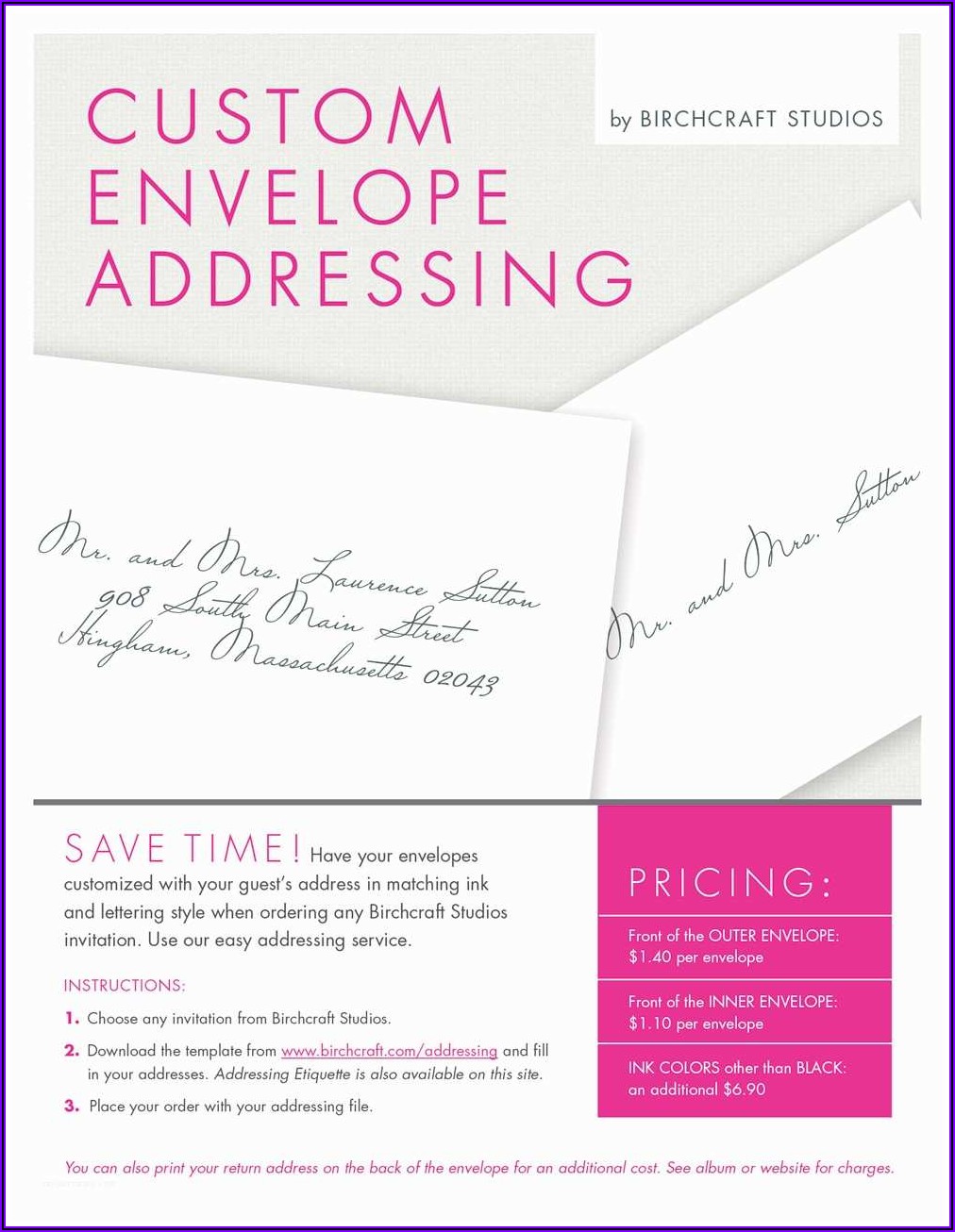 Outer Envelope Wedding Invitation Etiquette