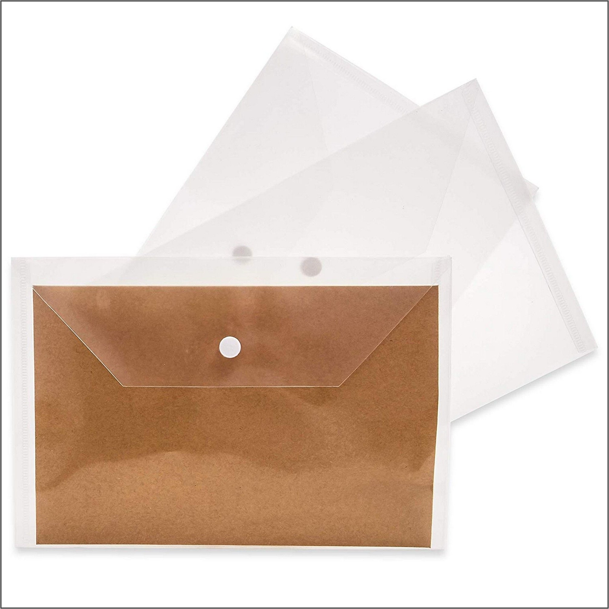 Poly Envelopes With Snap Closure