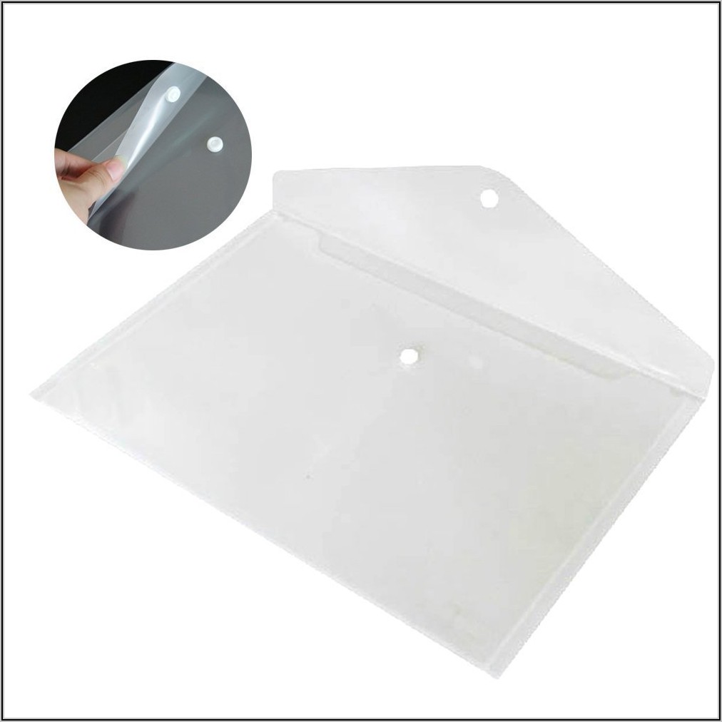 Poly Plastic Envelope With Snap Closure