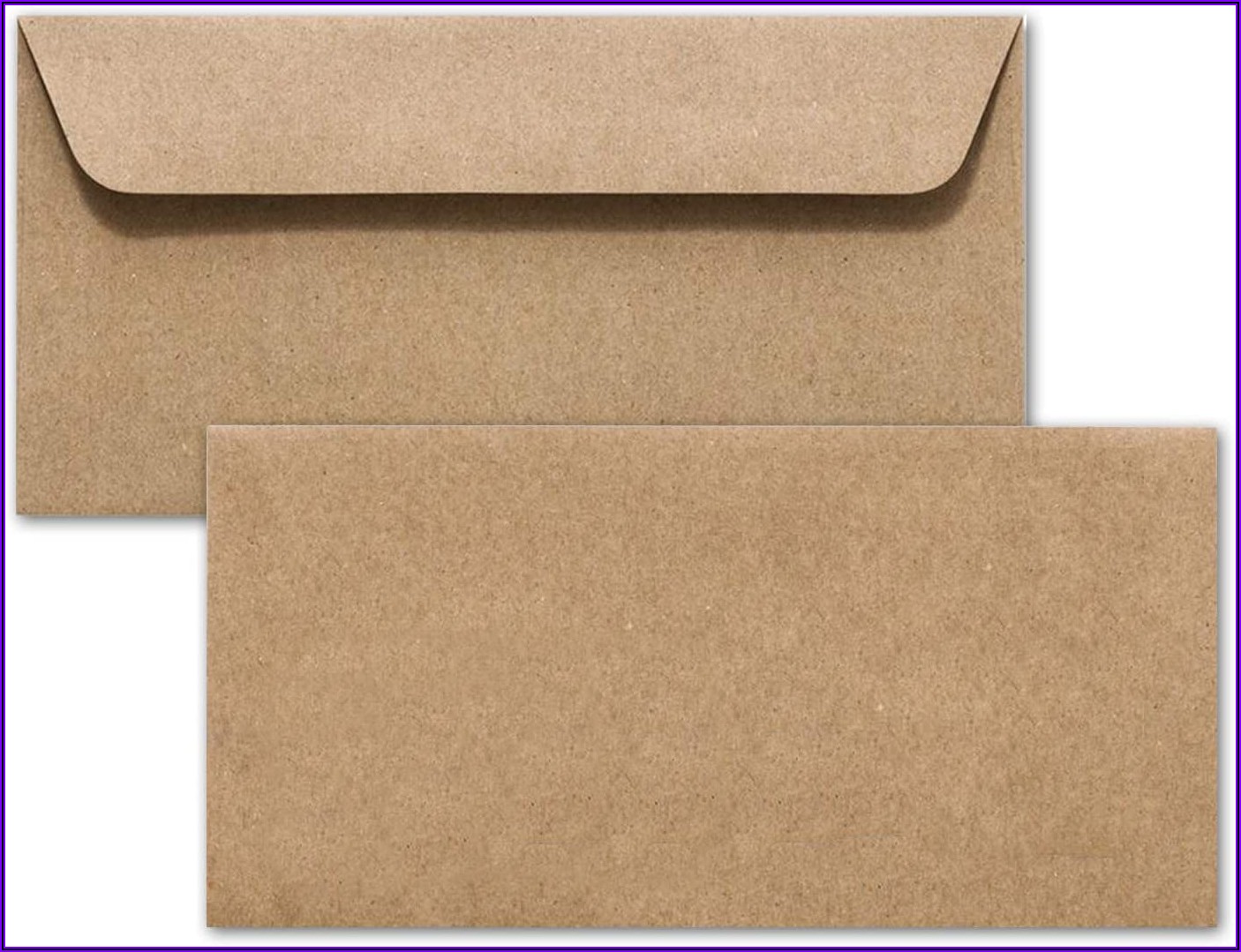 Recycled Brown Paper Envelopes