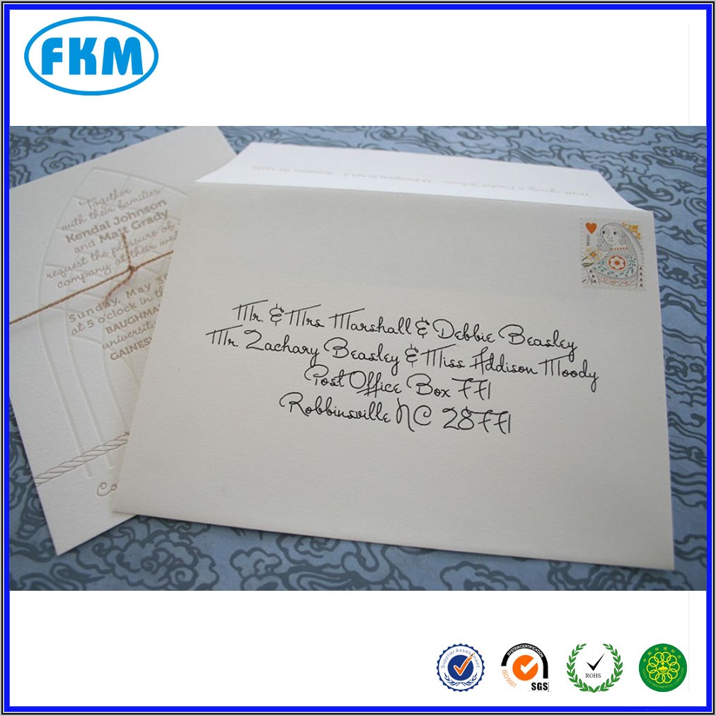 Self Addressed Stamped Envelope Post Office