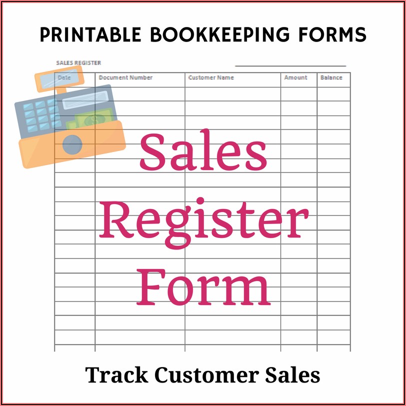 Small Business Bookkeeping Forms Printable