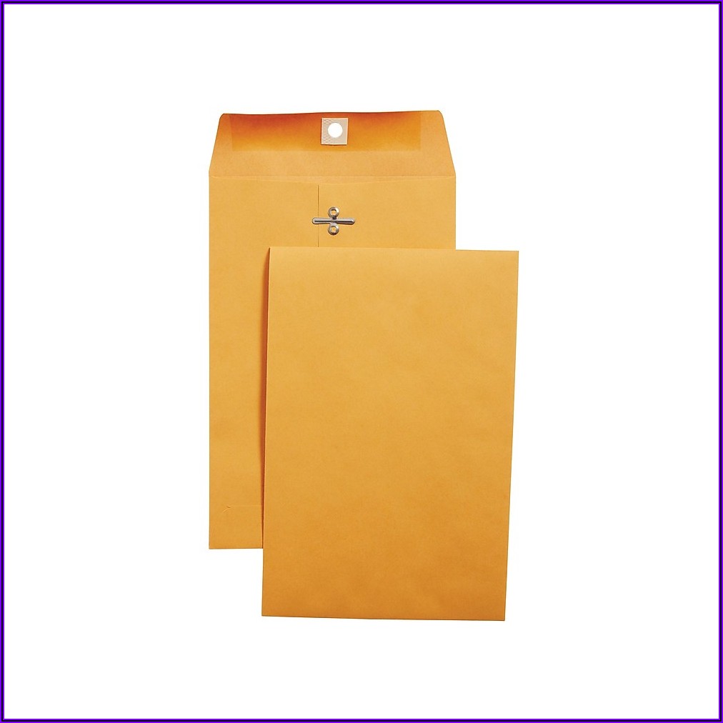 Staples 10 X 13 Manilla Envelopes