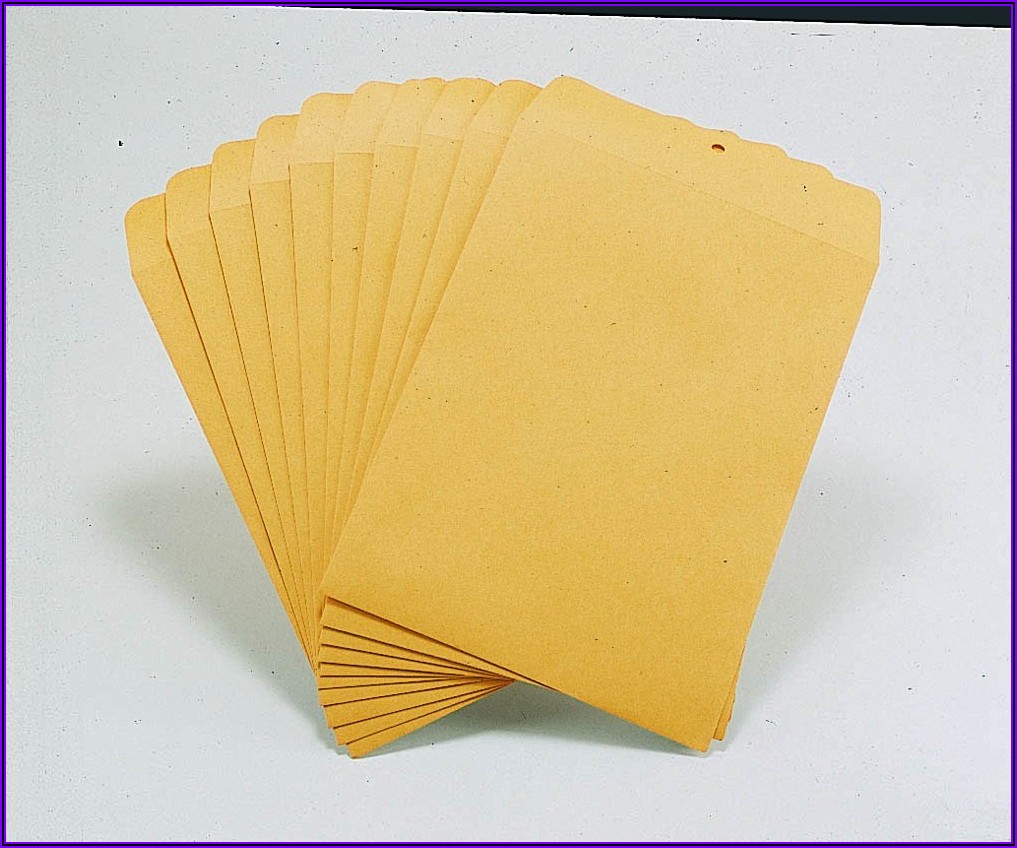 Staples Brown Kraft Clasp 9 X 12 Envelopes 100box