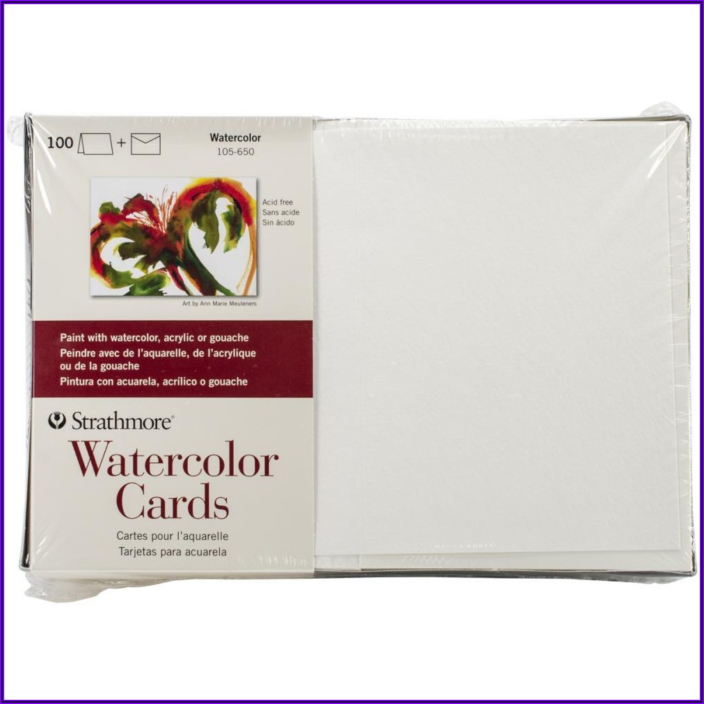 Strathmore Blank Cards And Envelopes 100
