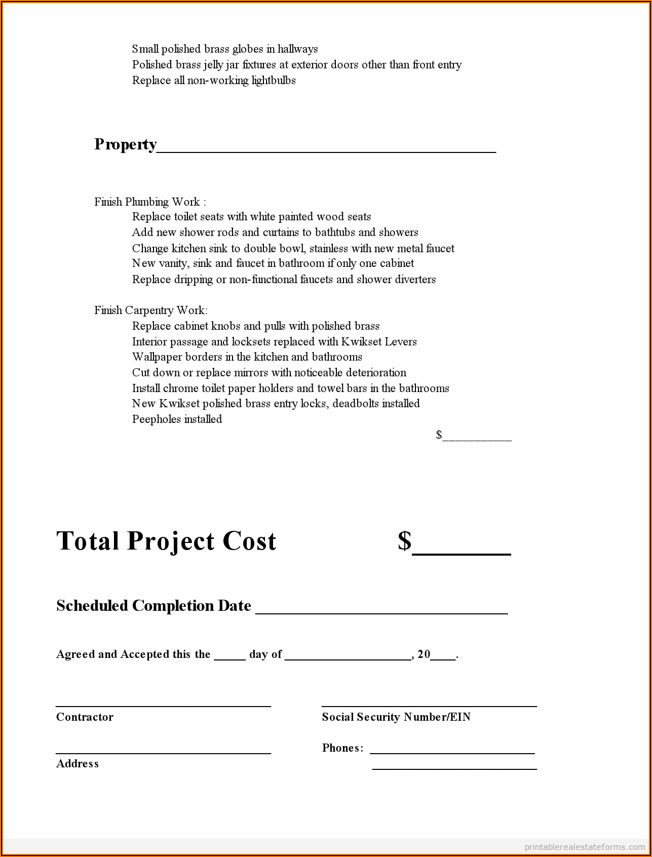 Subcontractor Agreement Forms