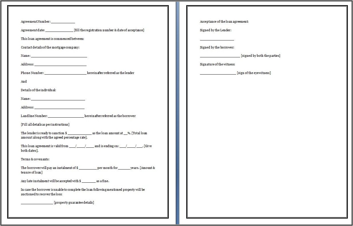 Templates For Promissory Notes