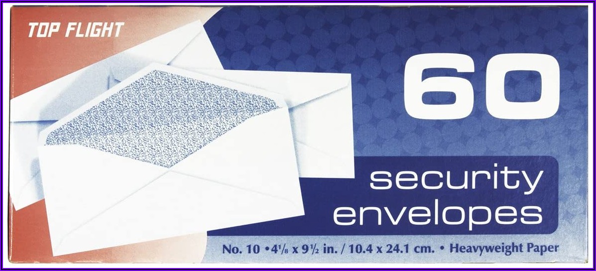 Top Flight Security Envelopes