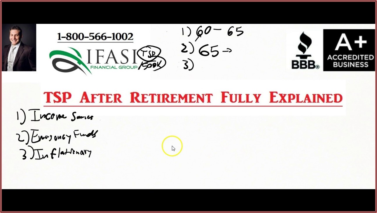 Tsp Rollover To Ira After Retirement Form