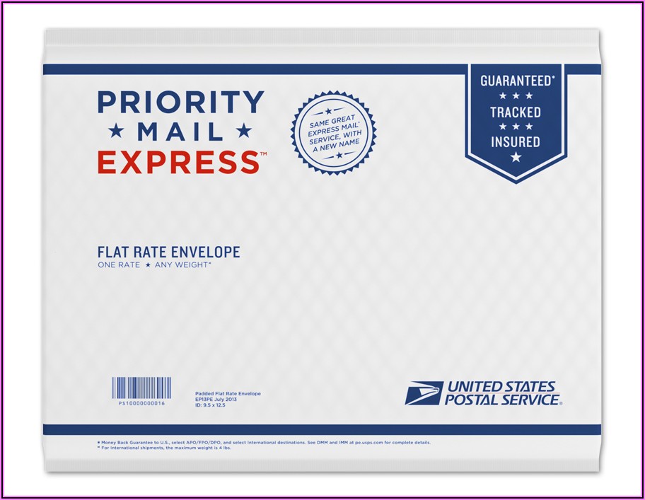 Usps Postage Rates Large Envelope