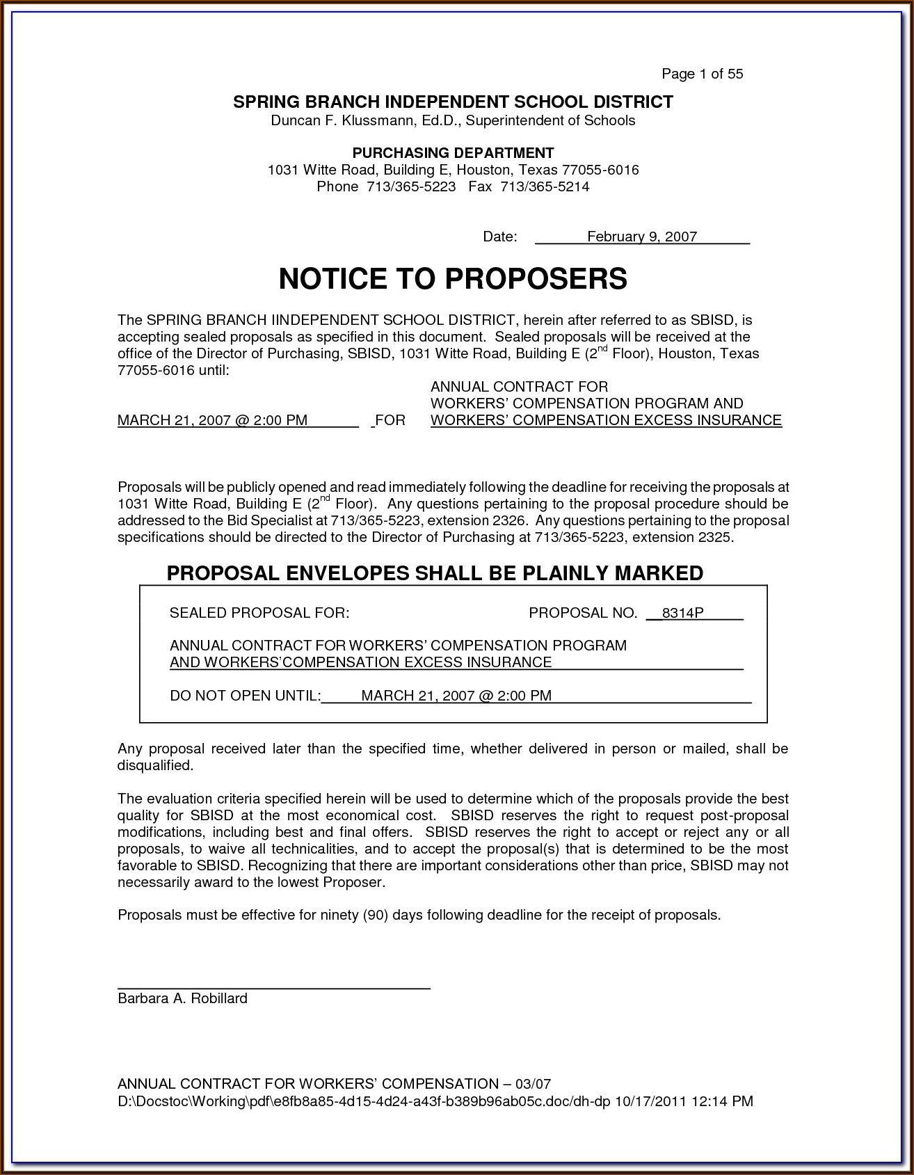 Workers' Compensation Forms For Employers