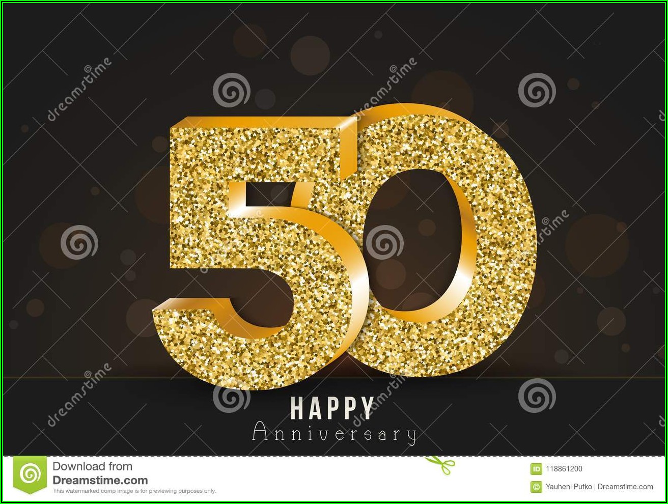 50th Anniversary Banner Templates Free