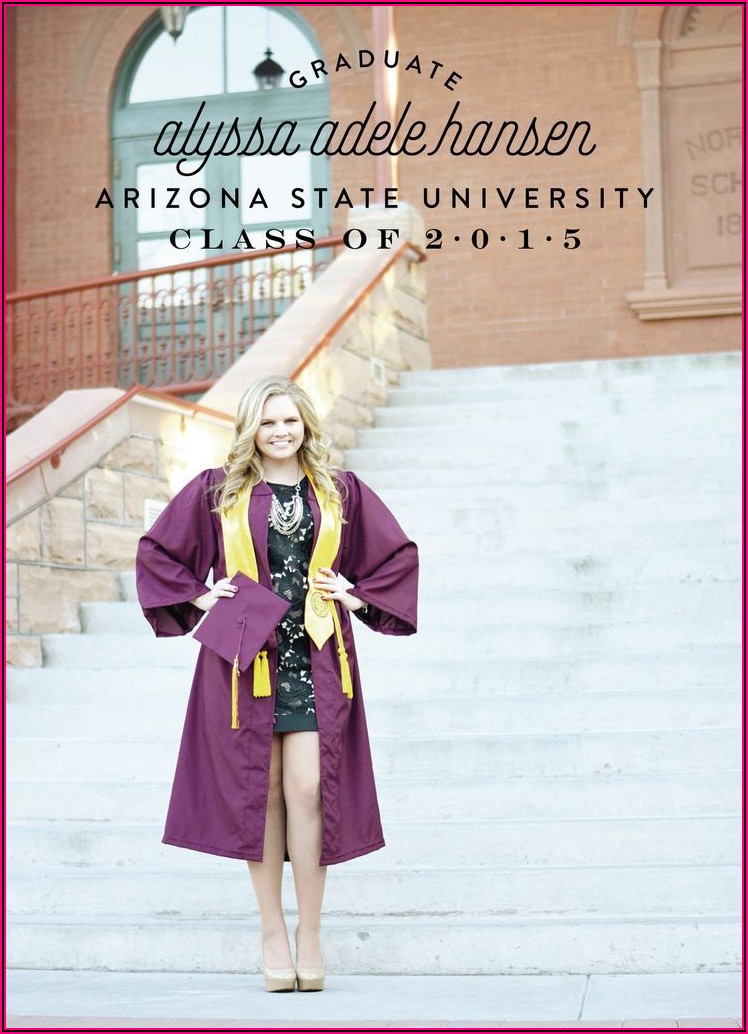 Arizona State University Graduation Announcements