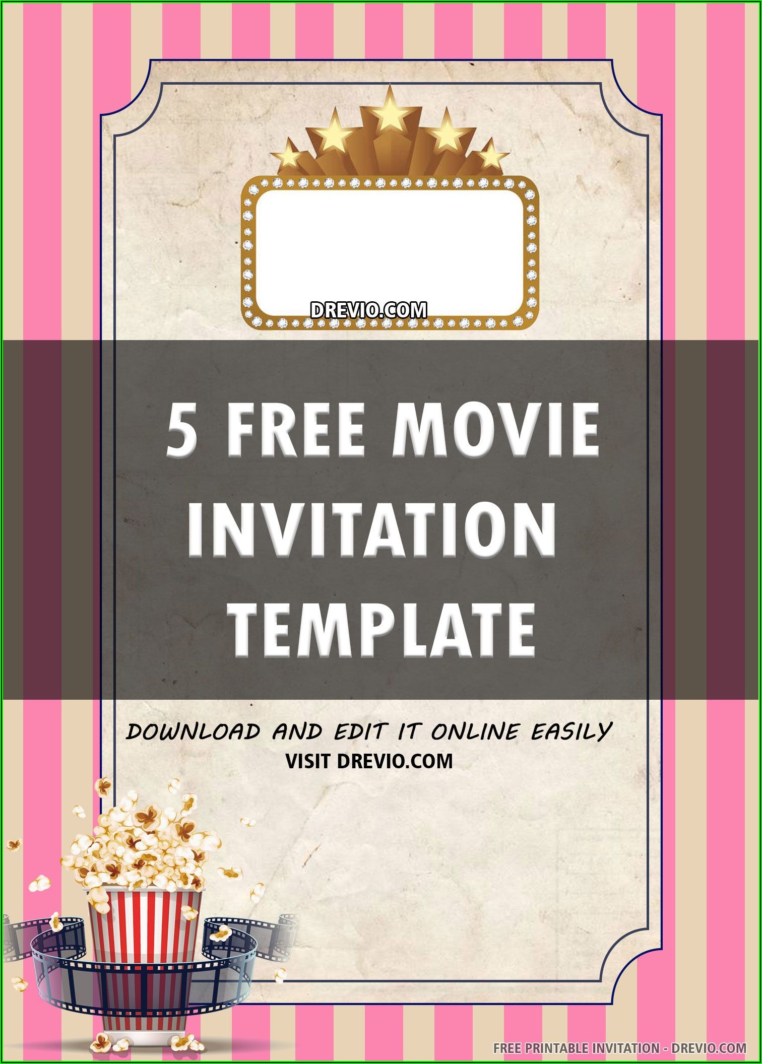 Bingo Invitation Template Free