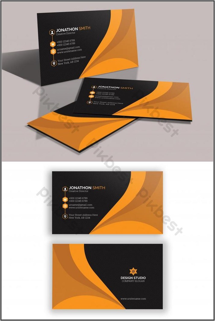 Business Card Design Psd Free Download