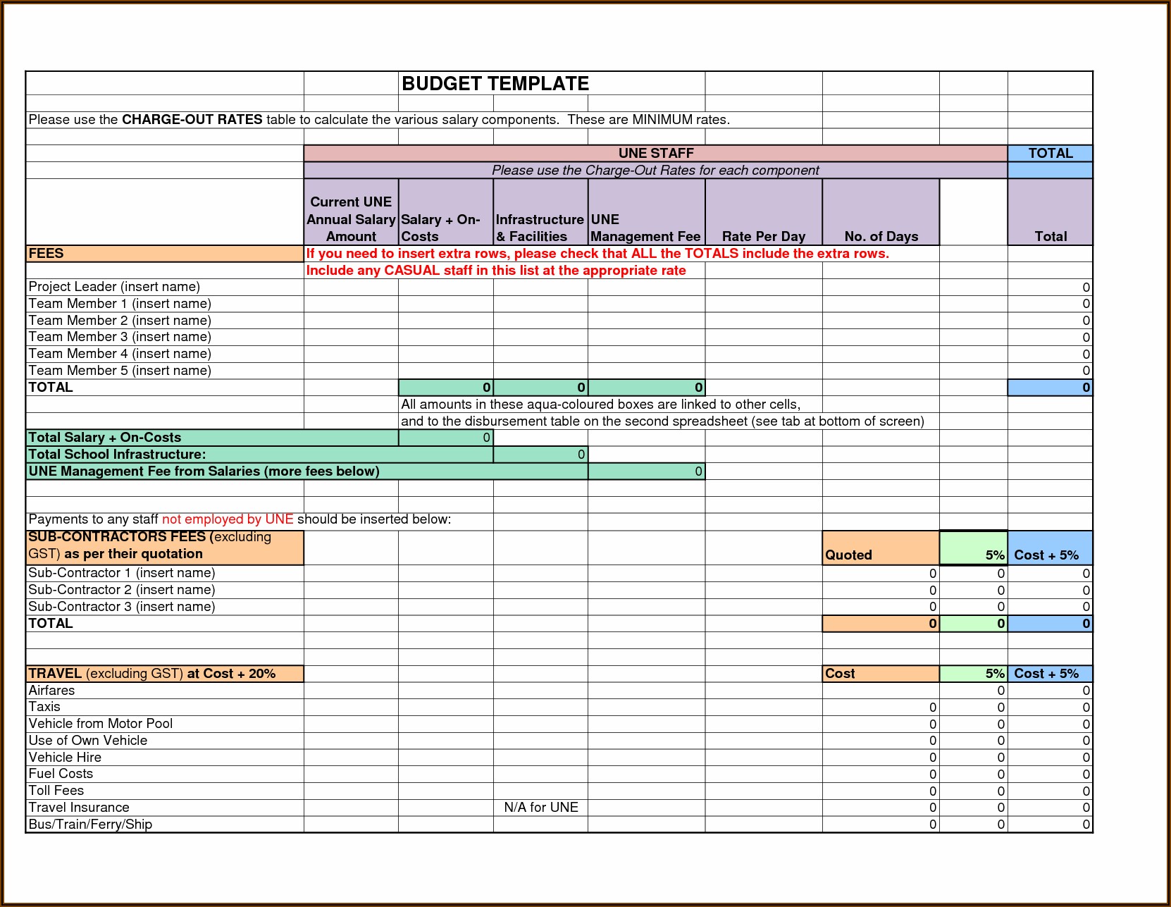 Catering Quotation Template Excel