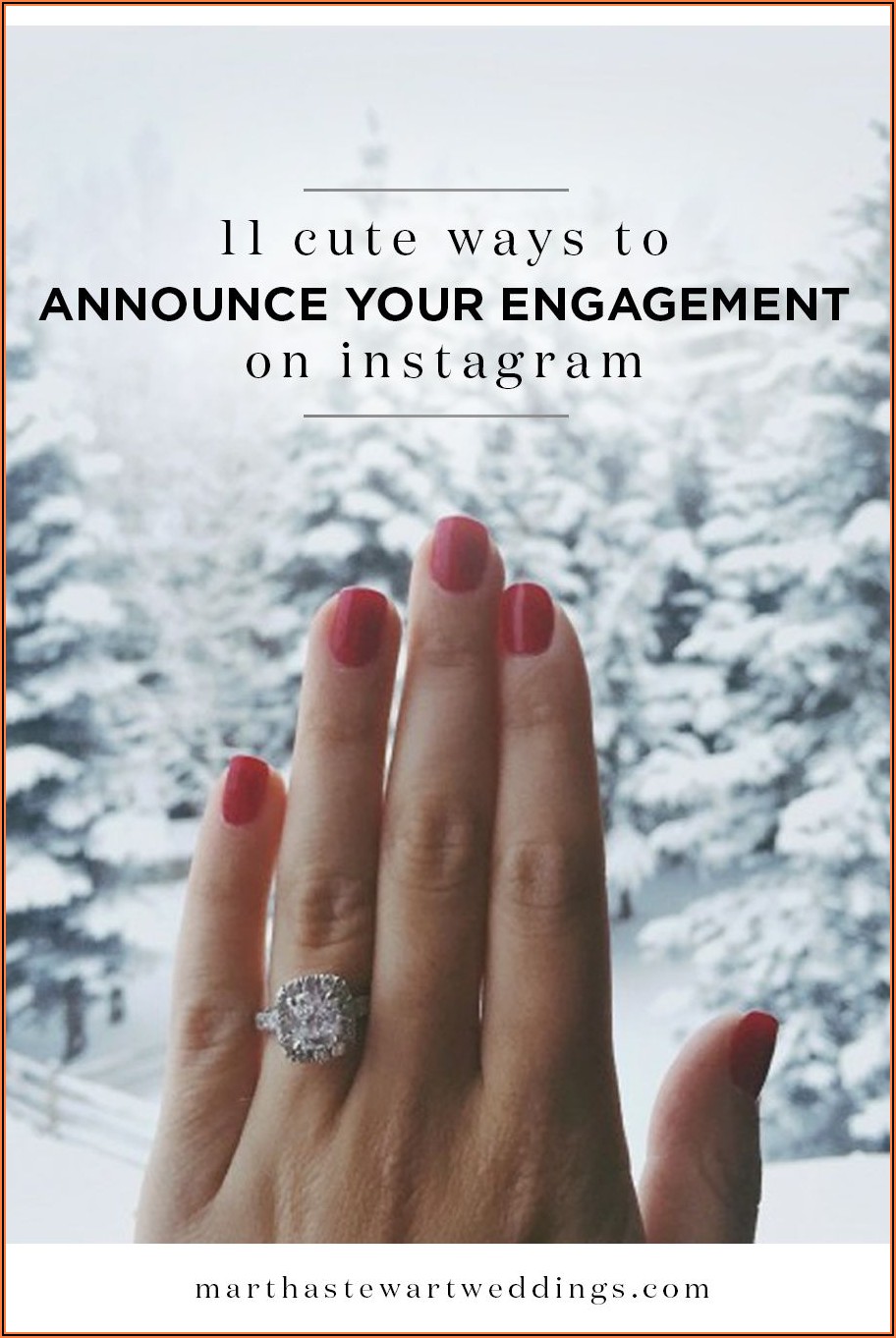 Cute Ways To Post Engagement On Facebook