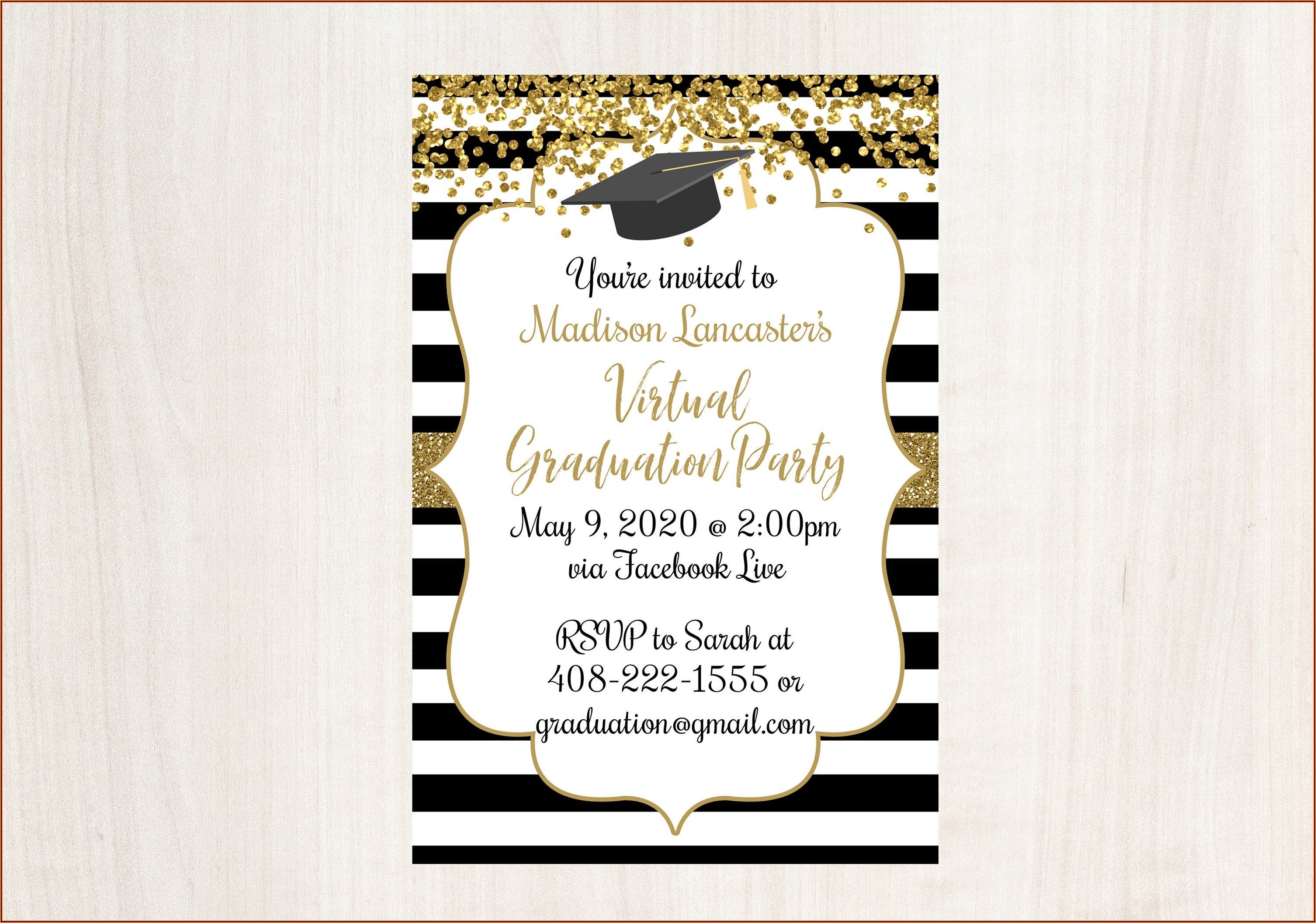 Difference Between Graduation Announcement And Invitation