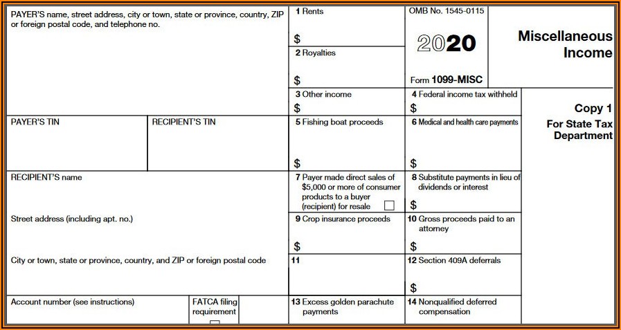 Form 1096 And 1099 Due Date