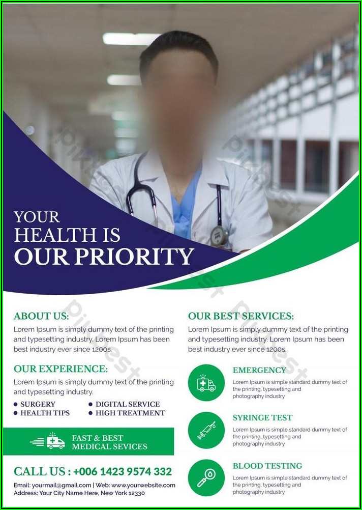 Free Healthcare Flyer Templates