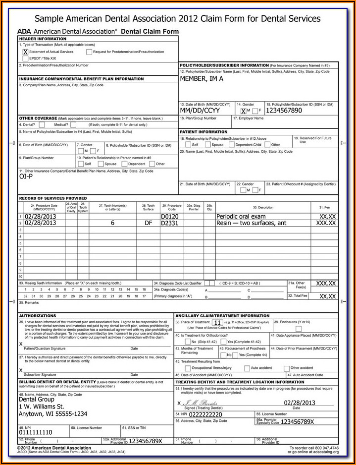 Ghi Insurance Forms