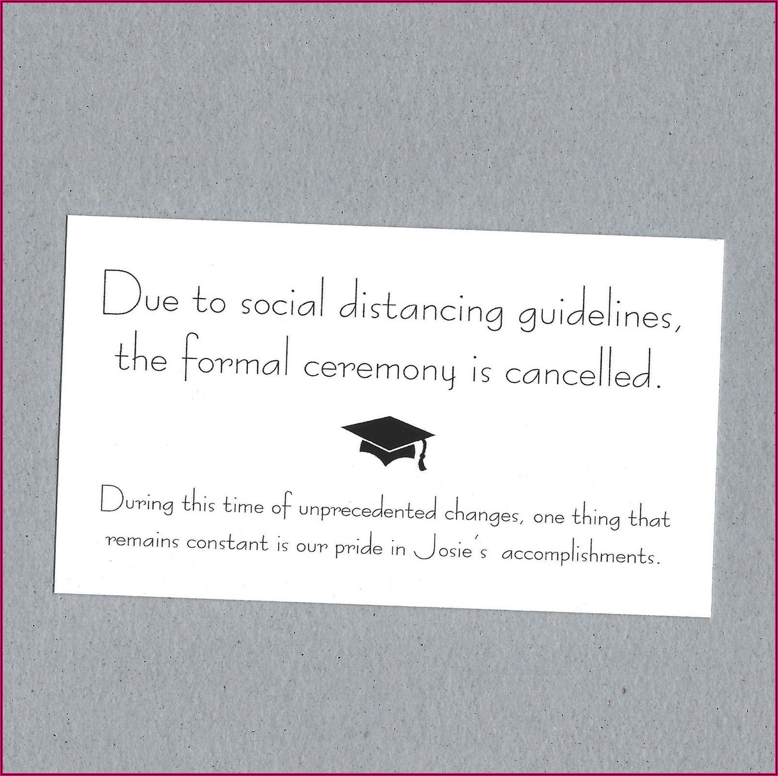 Graduation Announcements With Photo Insert