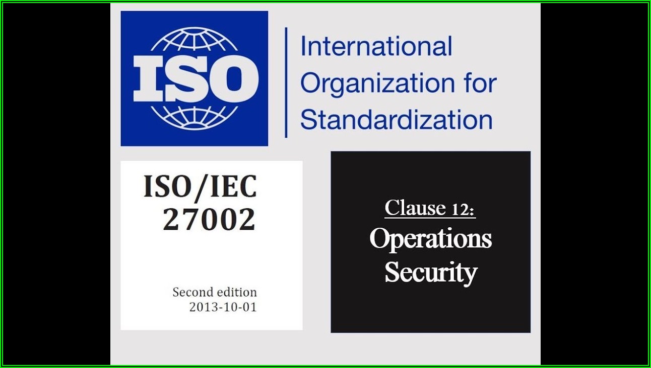 Iso 27001 Security Policy Template