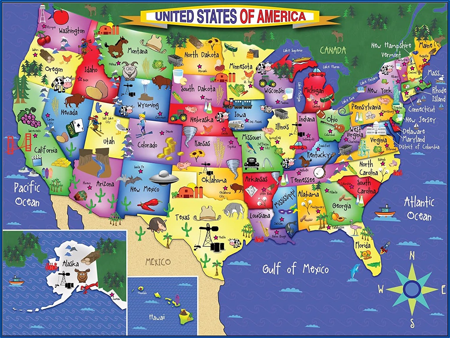 Map Jigsaw Puzzles Uk