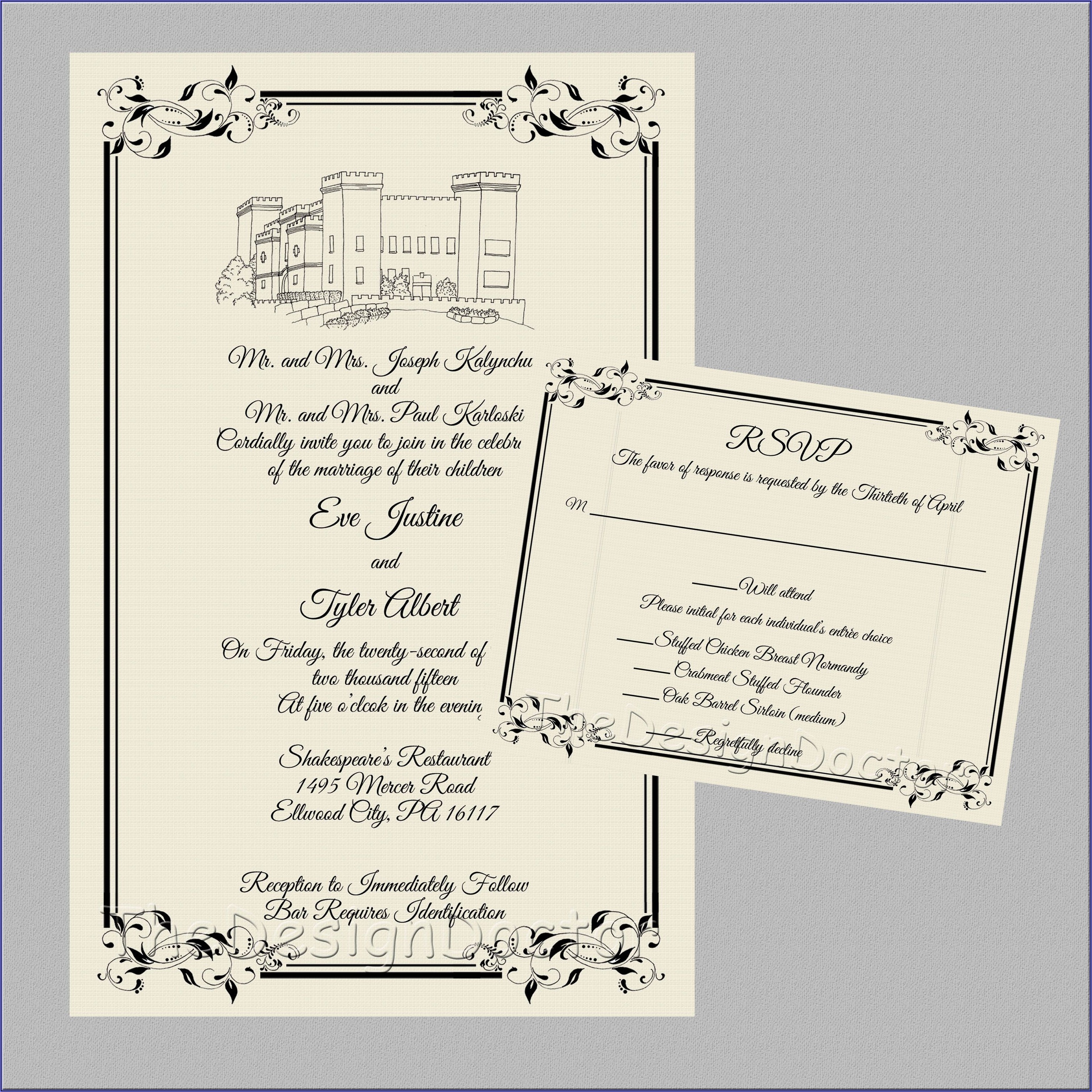 Office Depot Wedding Invitations Printing