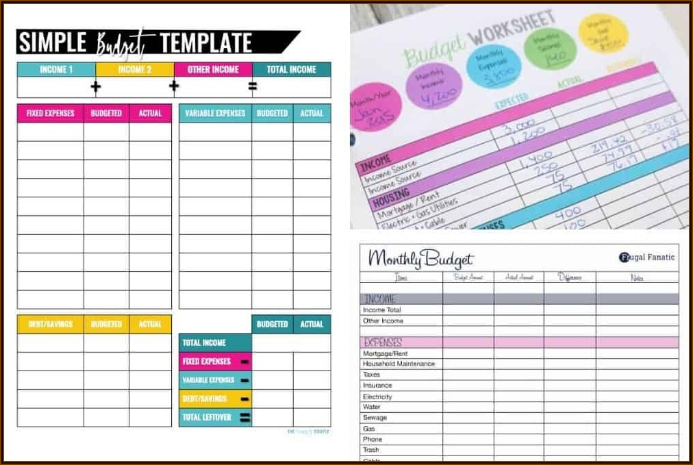 Personal Financial Plan Template Excel