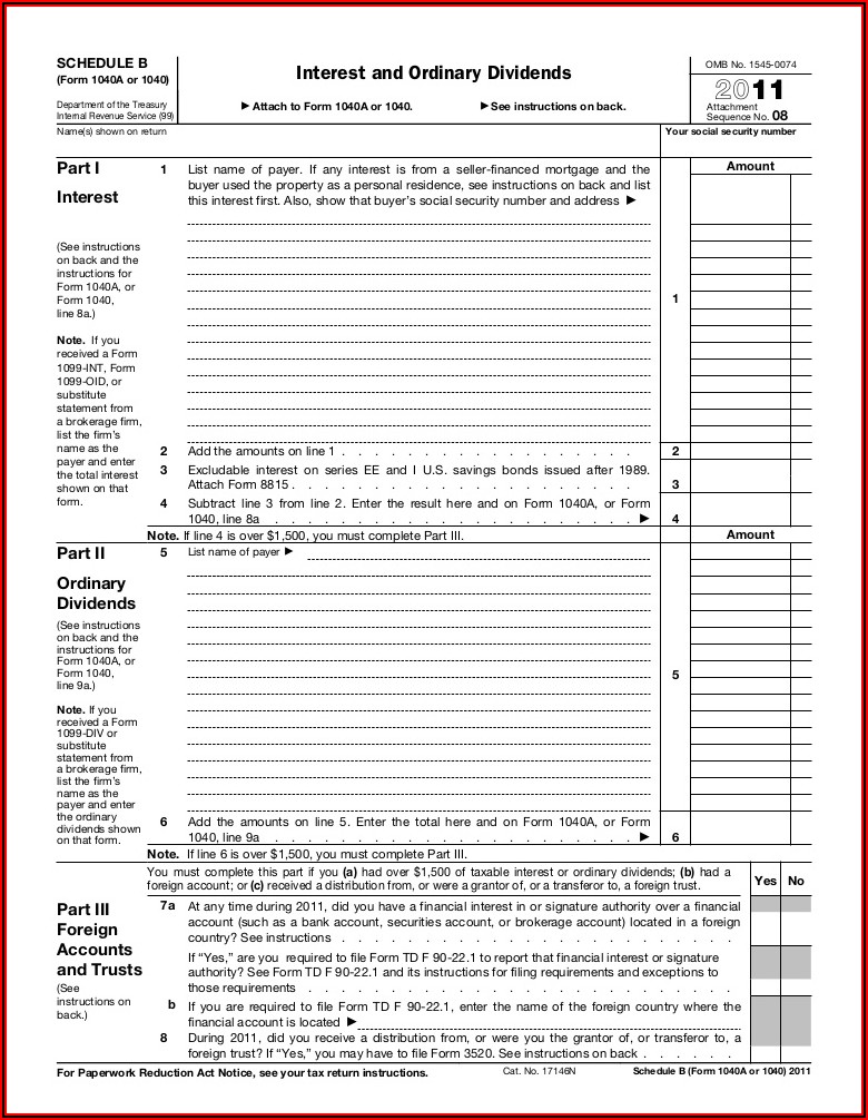Printable Form 941 Schedule B