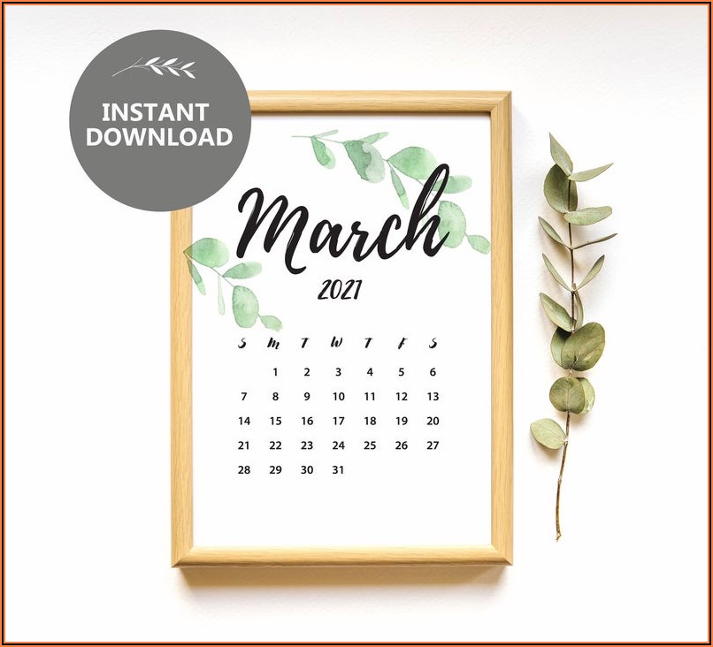 Printable Pregnancy Announcement Calendar