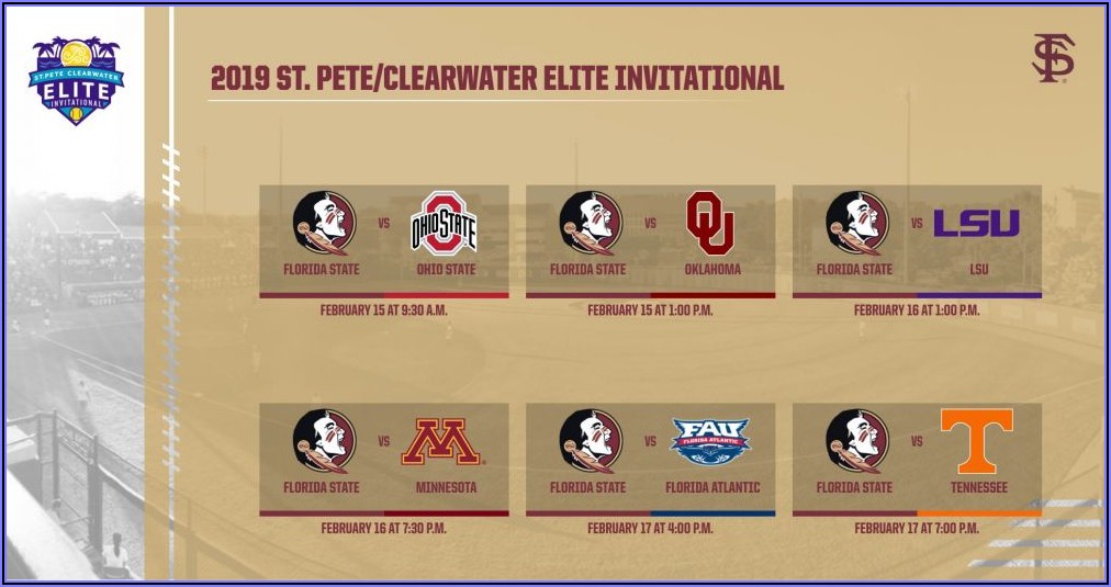 St Pete Clearwater Elite Invitational 2019