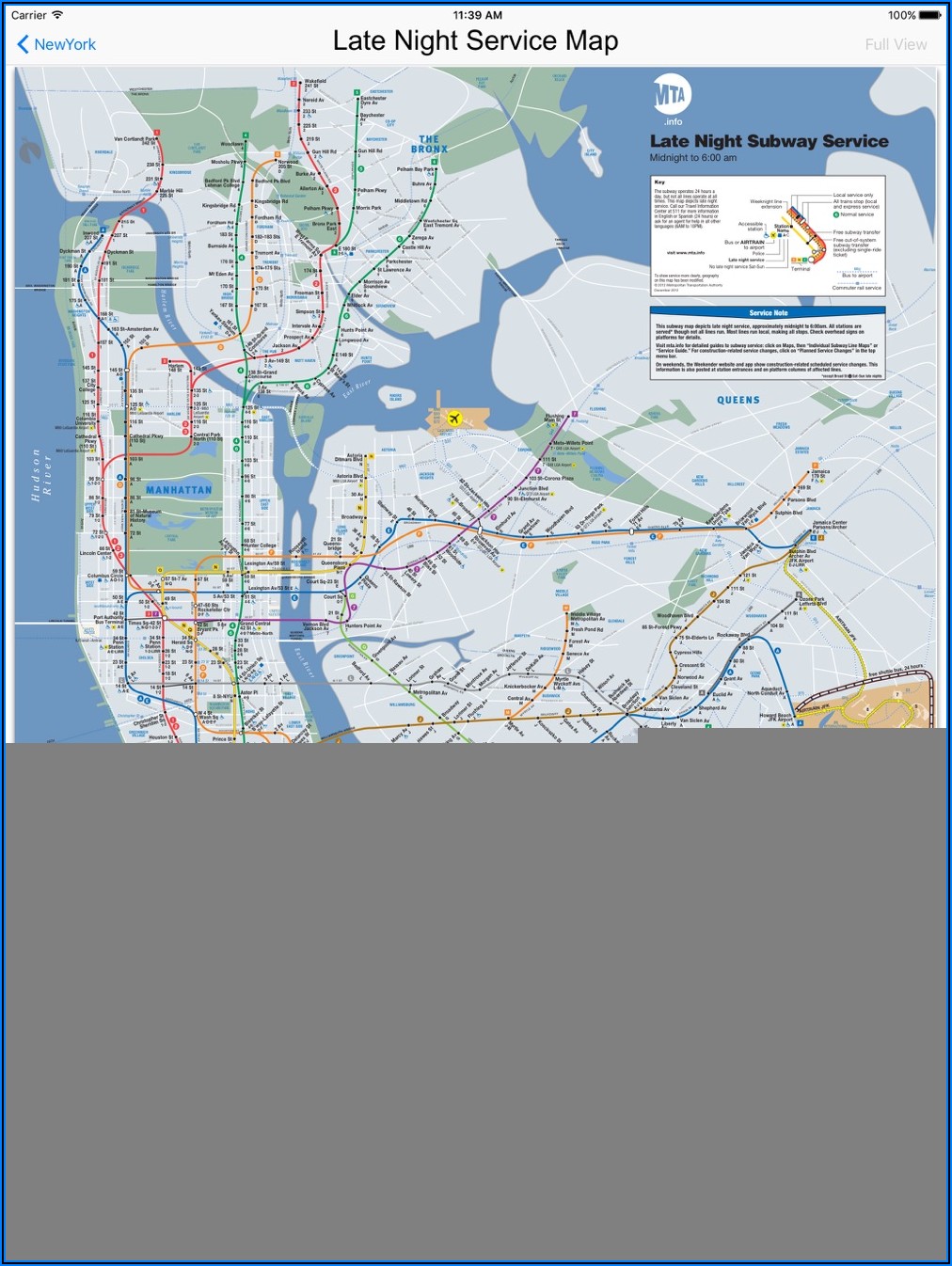 Subway Maps For New York City