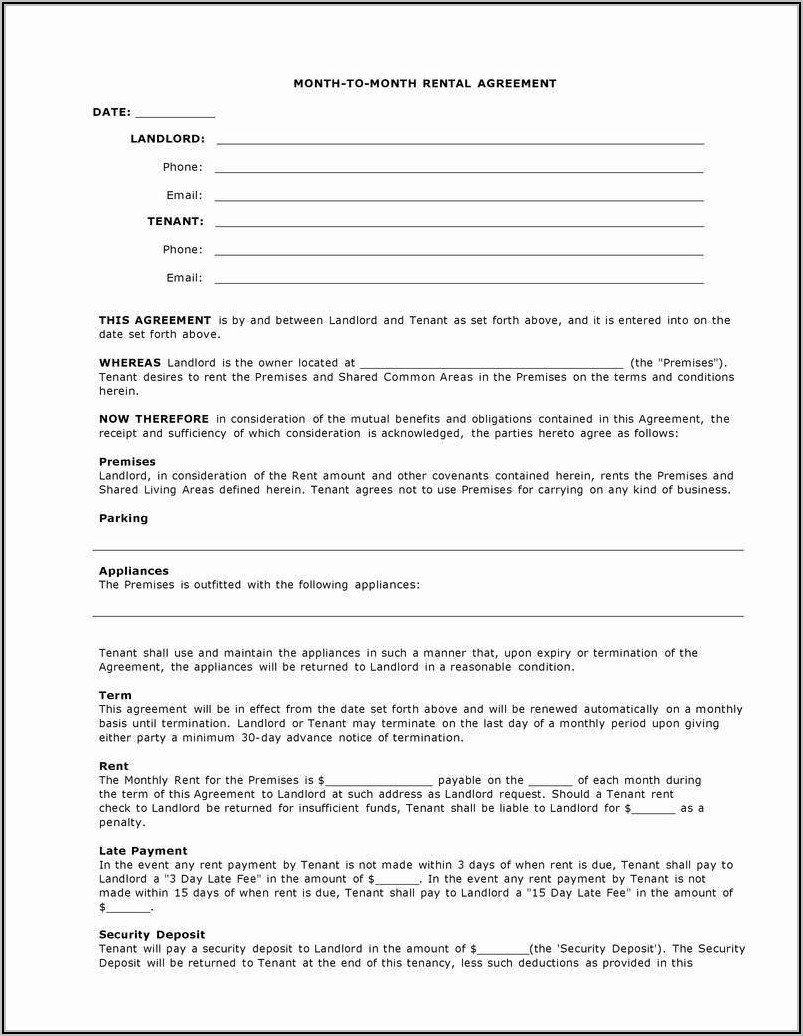 Tenants In Common Agreement Template Uk Free