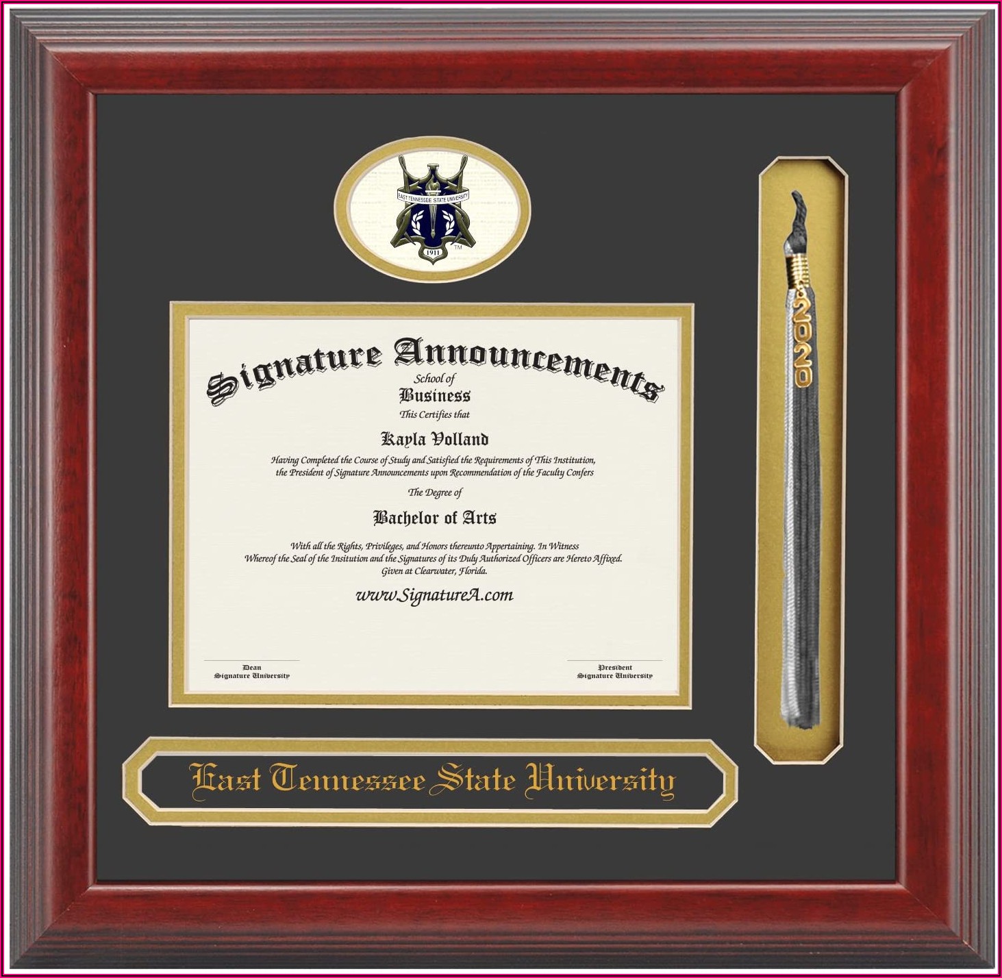 Tennessee State University Graduation Invitations