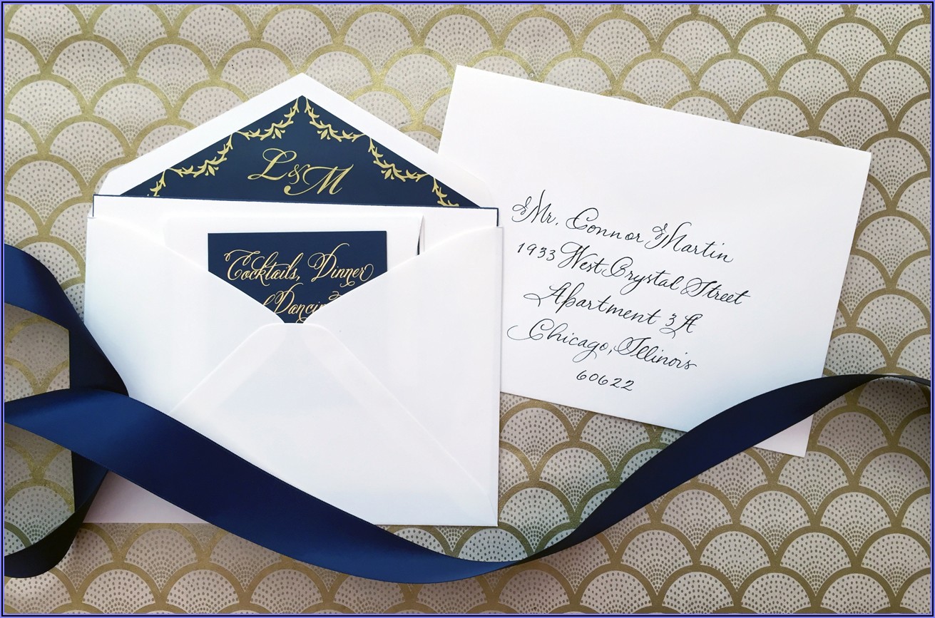 Wedding Invitation Envelopes Etiquette